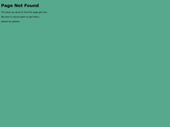 not_found screenshot