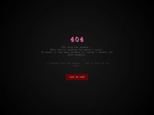not_found screenshot
