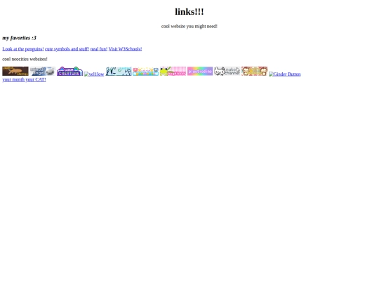 links screenshot