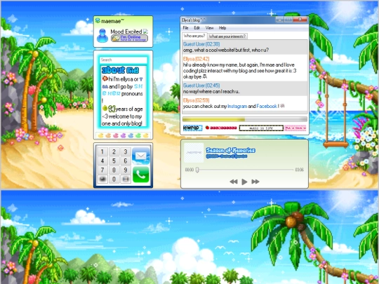 myblog screenshot
