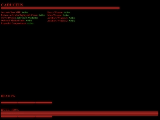 MechInterface/controlPanel screenshot