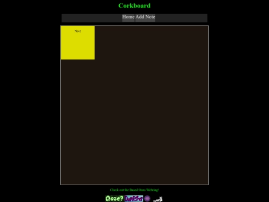 corkboard screenshot