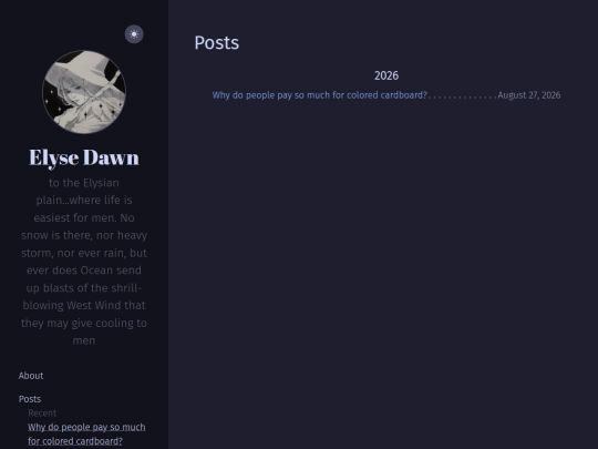 posts/page/1 screenshot