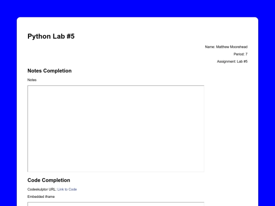 python/pythonLab5 screenshot