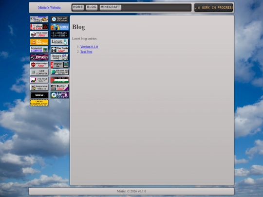 blog screenshot