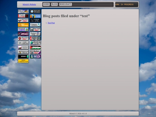 tag/test screenshot