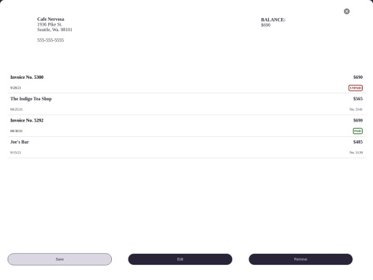 fakeData/Customers/CafeNervosa screenshot