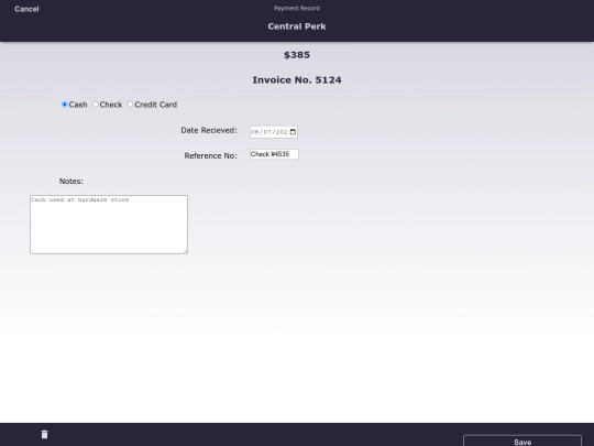 fakeData/payments/centralPerkPayment screenshot