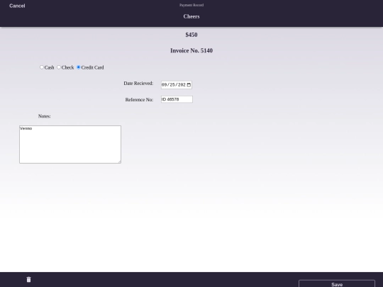 fakeData/payments/cheersPayment screenshot