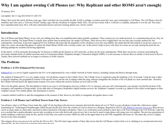 articles/cellphones screenshot