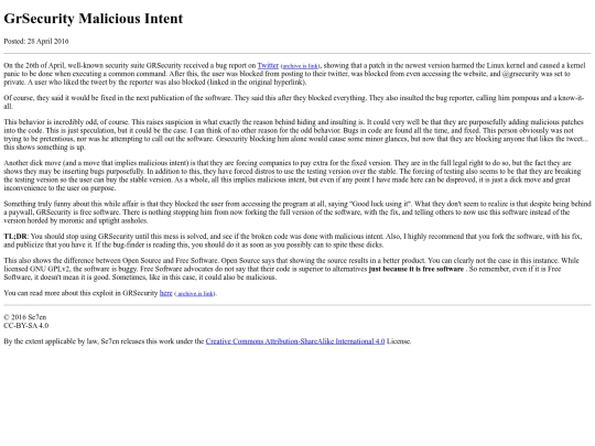 articles/grscurity screenshot