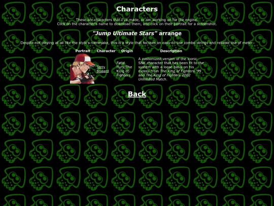 mugen/characters screenshot