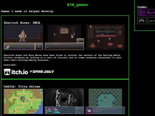 games screenshot