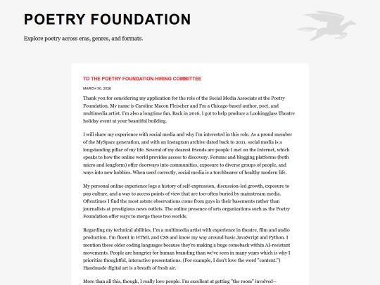 poetryfoundation_coverletter screenshot