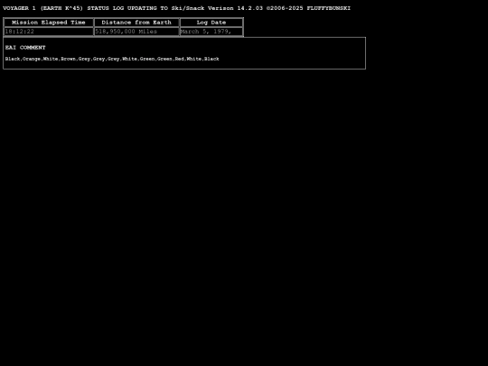 voyagerlog screenshot