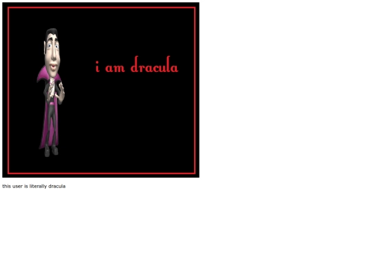 dracula screenshot