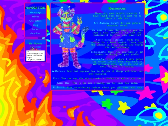 resources screenshot
