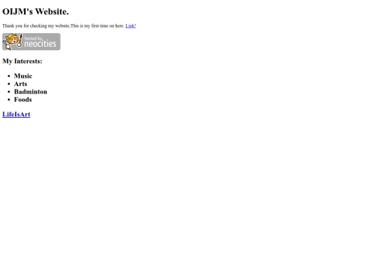 index screenshot