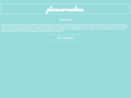 Aboutme screenshot