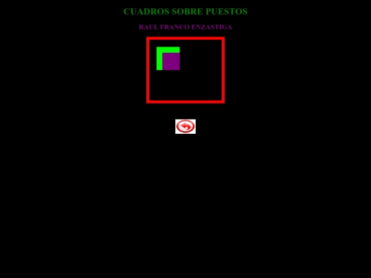 Canvas rfe/Cudros sobre puestos screenshot
