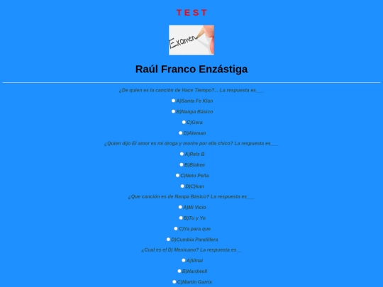 Examen 2 screenshot