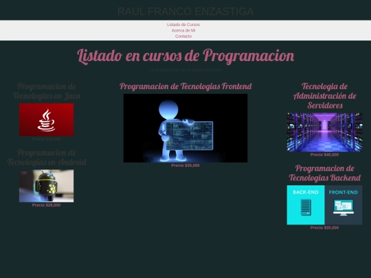 Proyecto Final/menu screenshot