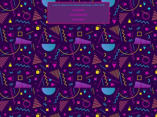 witchblogs screenshot