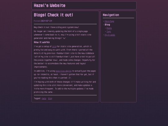 blog/blogs screenshot