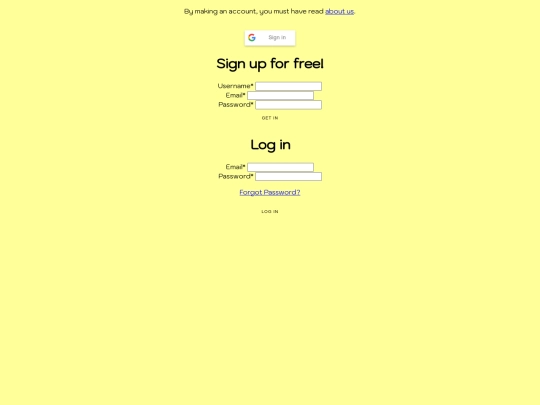 register screenshot