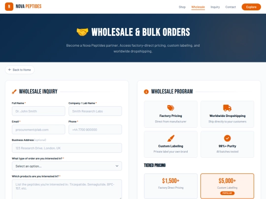 access-wholesale screenshot