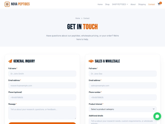 contact screenshot