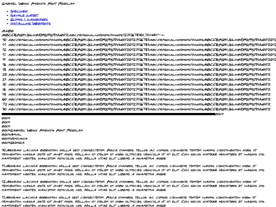 blogfont/gabrwffr-demo screenshot