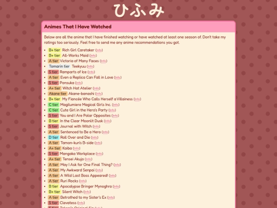 my-animu-list screenshot