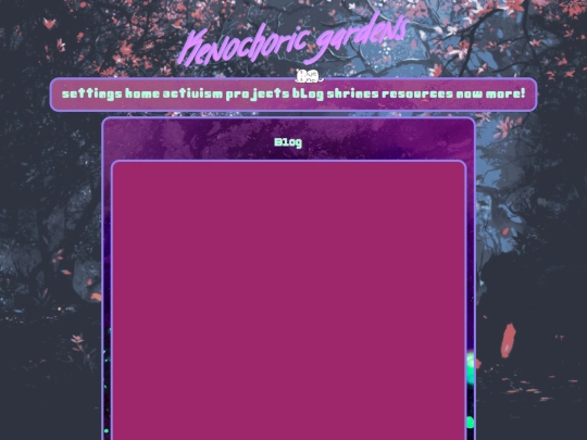 blog screenshot