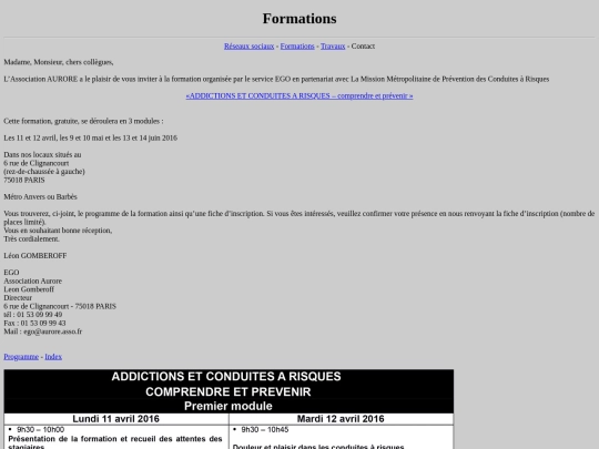 formations screenshot
