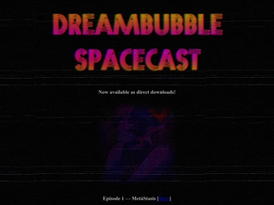 dreambubblespacecast screenshot