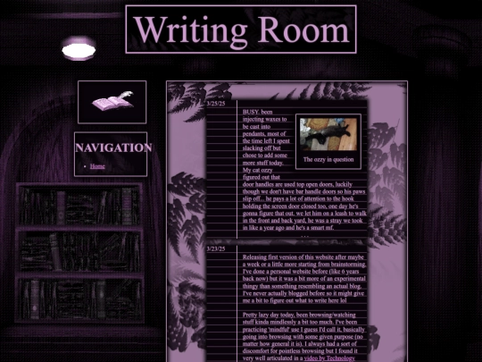 blog screenshot
