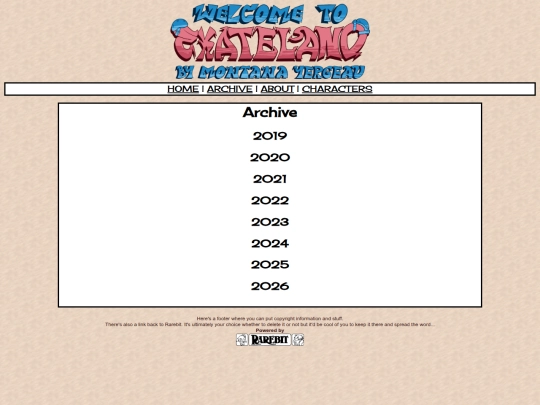 archive screenshot