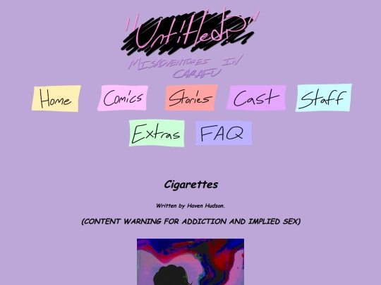 cigarettes screenshot