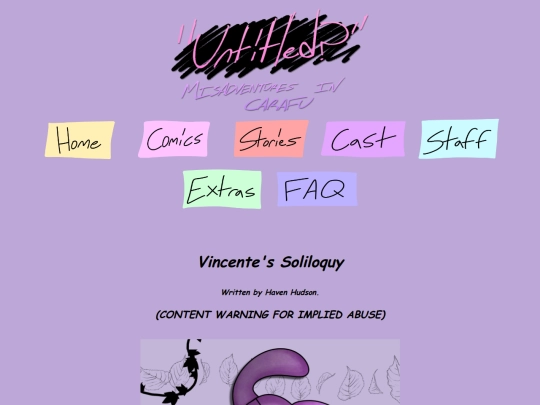 vincentessoliloquy screenshot
