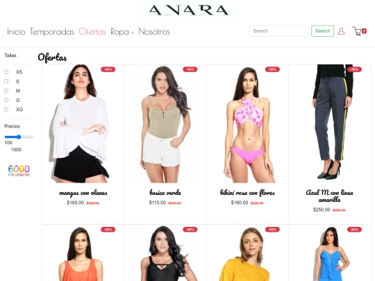 anara/ofertas screenshot