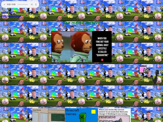 THE meme archive screenshot