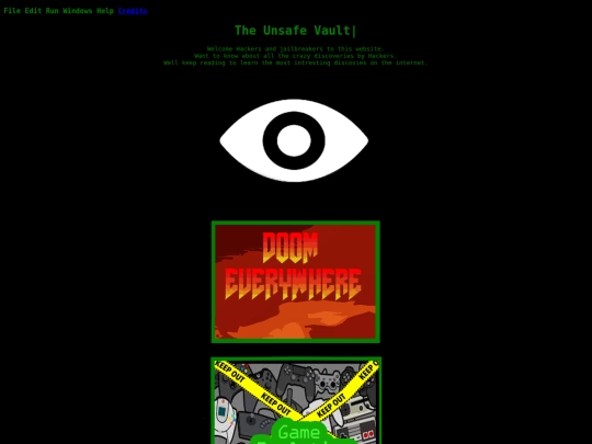 The_unsafe_vault screenshot