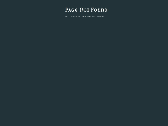 not_found screenshot