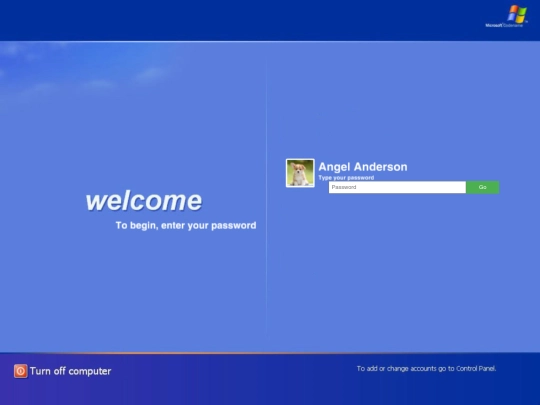 angellogin screenshot