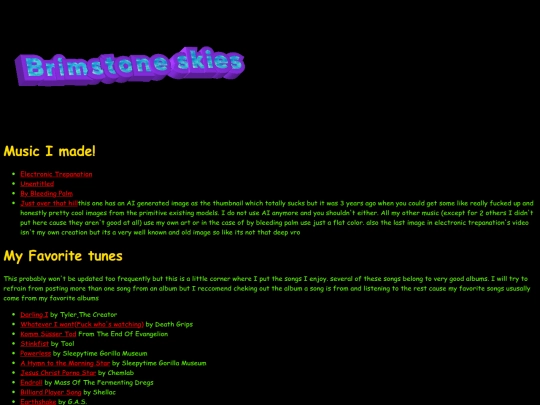 MusicList screenshot