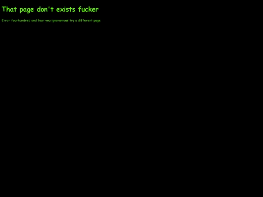 not_found screenshot
