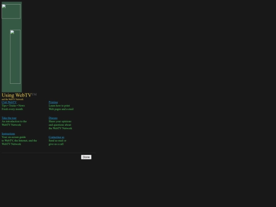 WebTV/sim/using_webtv screenshot
