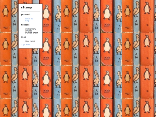 sitemap screenshot