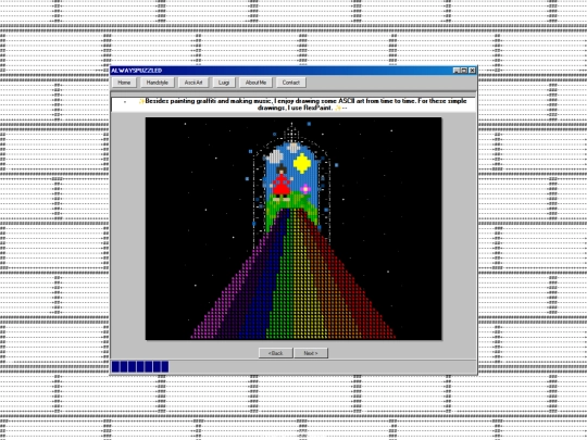 asciiart screenshot